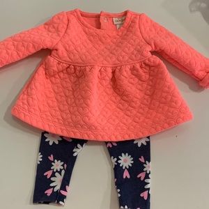 Pink and floral set
